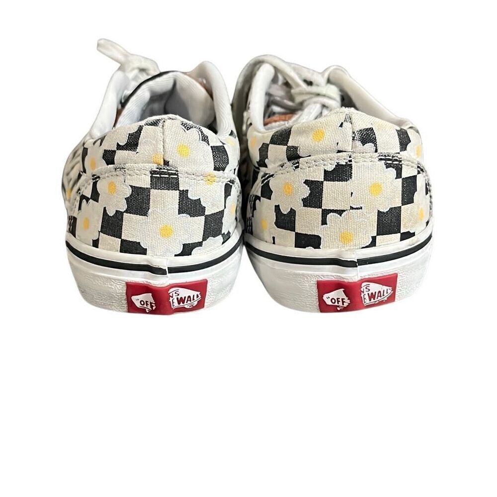 Girls Daisy Print Vans - Picture 5 of 9